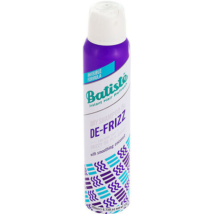 Batiste De-Frizz - Сухой шампунь для непослушных и вьющихся волос 200 мл