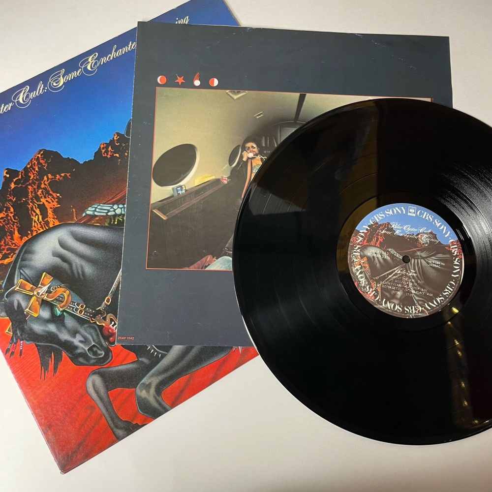 Винтажная виниловая пластинка LP Blue Oyster Cult Some Enchanted Evening (Japan 1978) (No Obi) Kick Out The Jams
