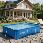 Бассейн каркасный 221*150*43см 1200л "Steel Pro", Bestway 56401