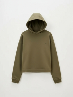 Худи с объёмным капюшоном из итальянского футера