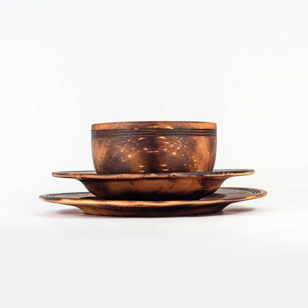 Набор посуды Art of Siberia из кедра серии Панада TN68