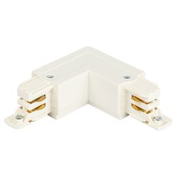 Коннектор питания ЭРА STR-30-W-CN-LI для трехфазного шинопровода угловой белый