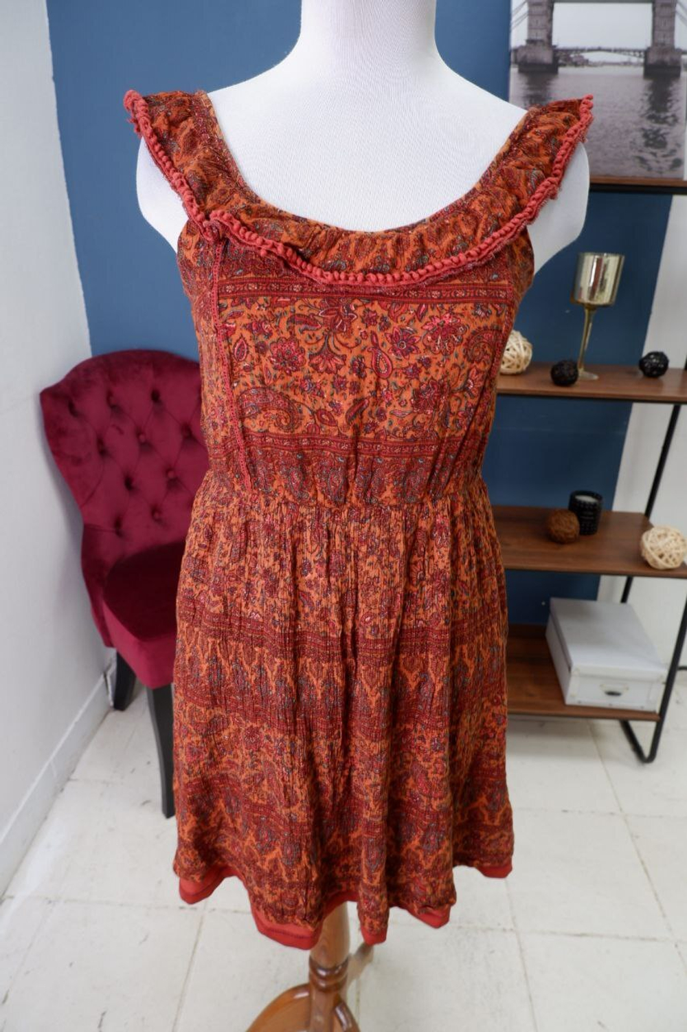 Платье Clockhouse из вискозы 44 размер