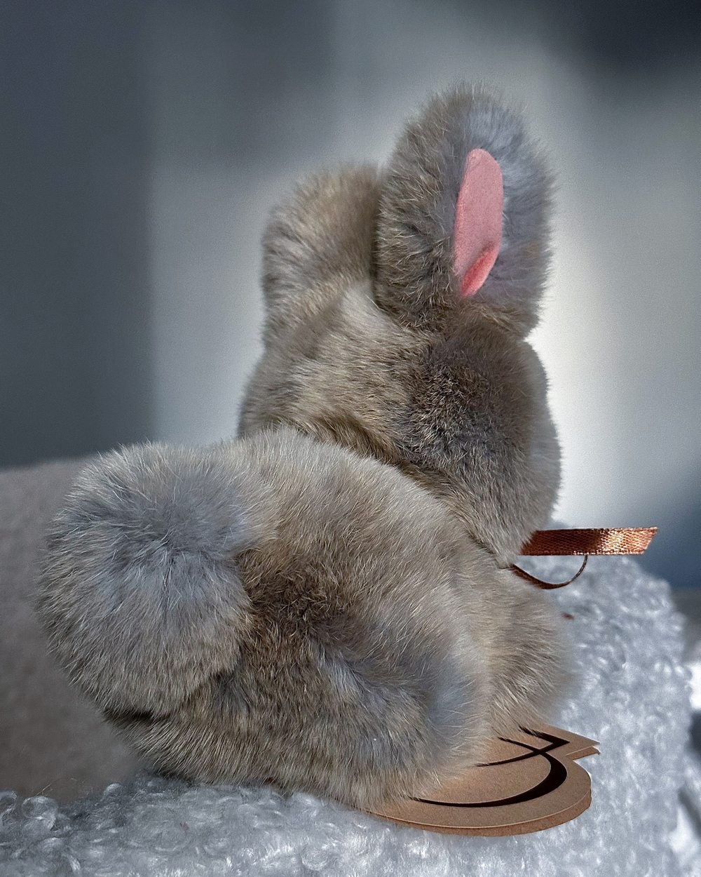Кролик Тоша маленький (дымчатый)