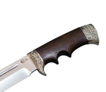 Нож кузница Семина Цезарь кован, ст, Х12МФ, литье, венге