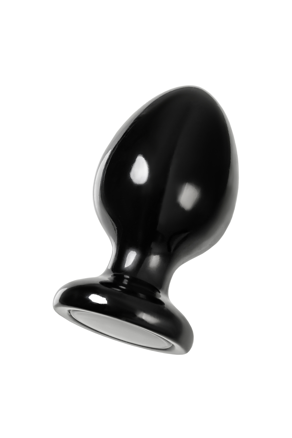 Анальная втулка TOYFA POPO Pleasure Cetus α, PVC, черная, 11,5 см, Ø 6,2 см