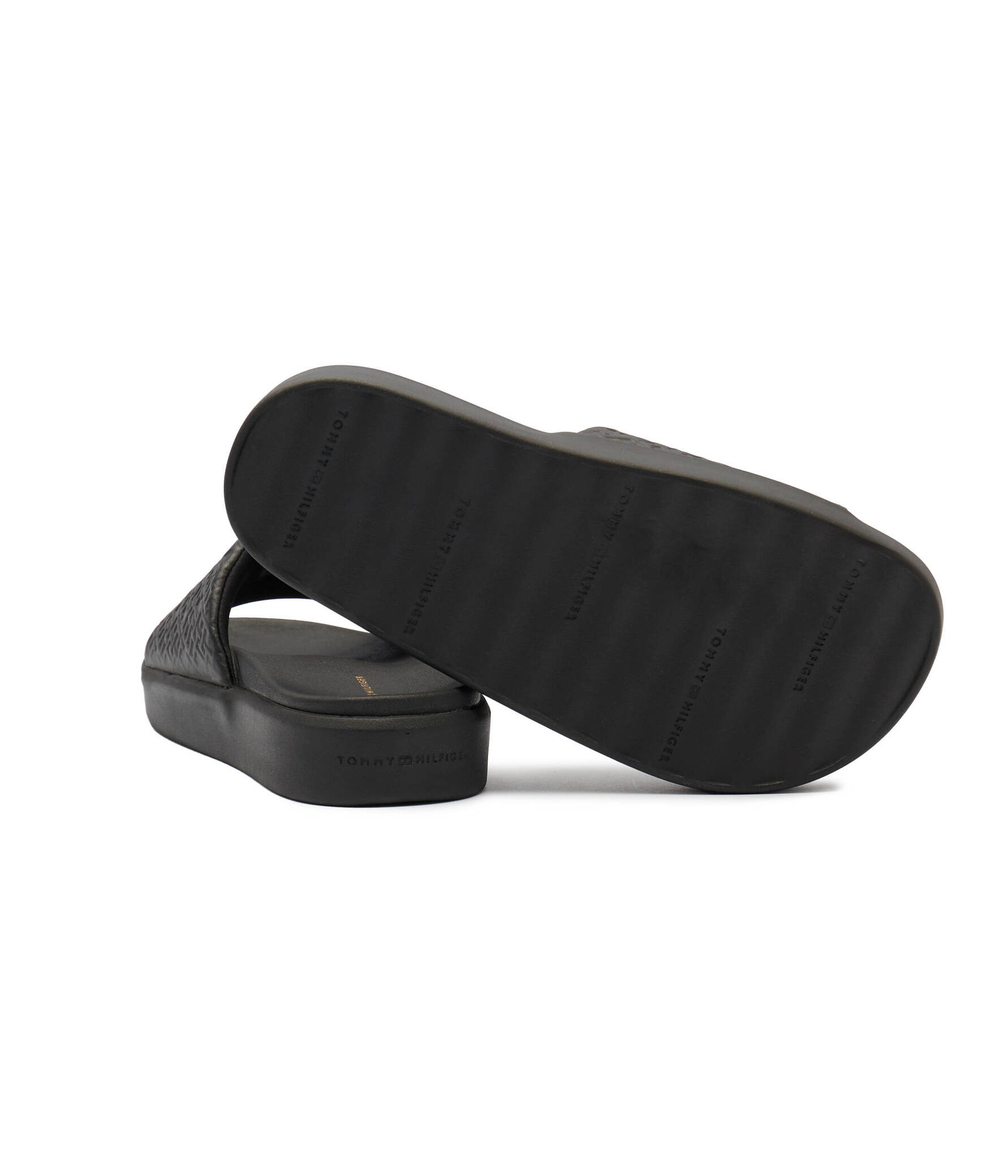 Шлепанцы Tommy Hilfiger - черный(FW0FW07855)