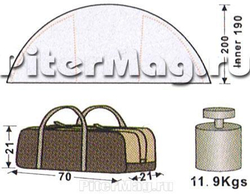 Палатка KingCamp Bari 4