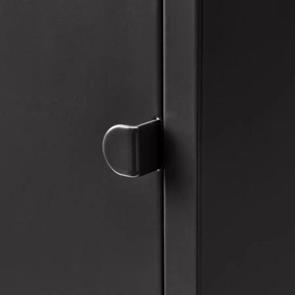 Комбинация для хранения - LIXHULT IKEA/ ЛИКСГУЛЬТ ИКЕА, 92х95 см, черный/серый