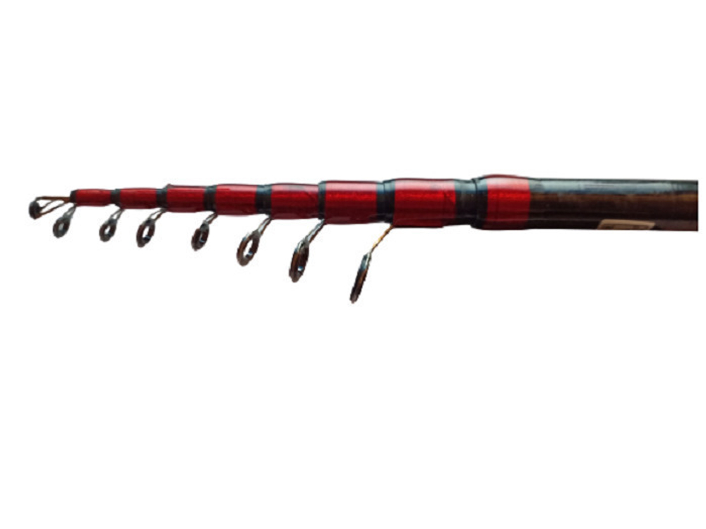 Спиннинг телескопический Carbon Tele BIGFISH JIN TAI 2.7 м тест 5-20 + чехол на молнии