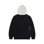 Худи Albino & Preto TWO-TONE чёрно-белое