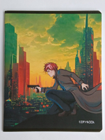 Комплект тетрадей 48 листа А5+. 5 шт. "Анимэ и мегаполис"