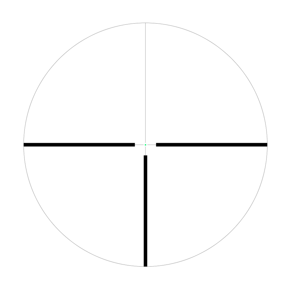 Прицел оптический Veber Wolf 1-4х24 GB FD07 Загонник