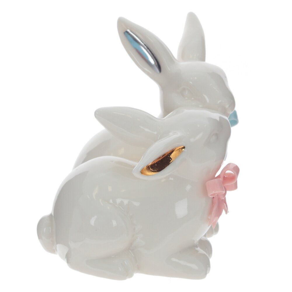 GAEM Фигурка декоративная "Зайцы", L11 W8 H10 см