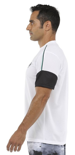 Мужская теннисная футболка Bullpadel Caqueta T-Shirt Man - белый
