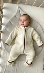 Комбинезон из флиса "Cute" (экрю)