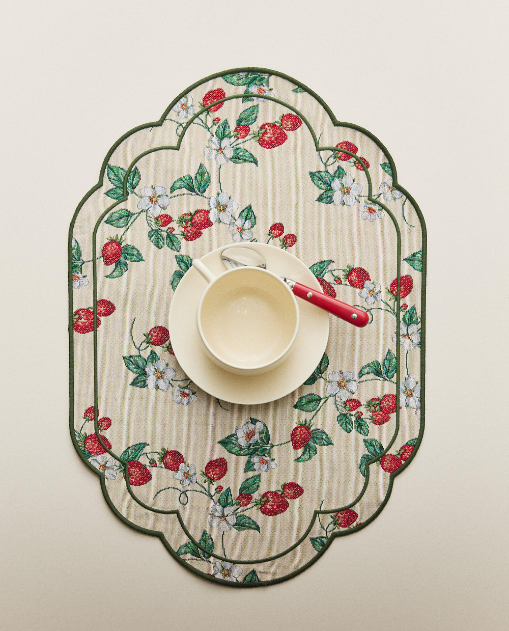 Zara Home сервировочная салфетка из смесовой ткани, 50 35 см · 9209/023
