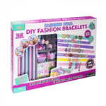 Набор для создания украшений Alingar, 435х290х55мм, "Diy fashion bracelets", буквы, фигуры слайдеры, пласт.ремешки, подвес., наклейки, карт.уп.