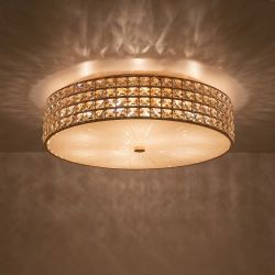 Citilux Портал CL324182 Люстра хрустальная Золото