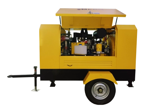 Передвижной дизельный компрессор Berg М-30-10 на шасси