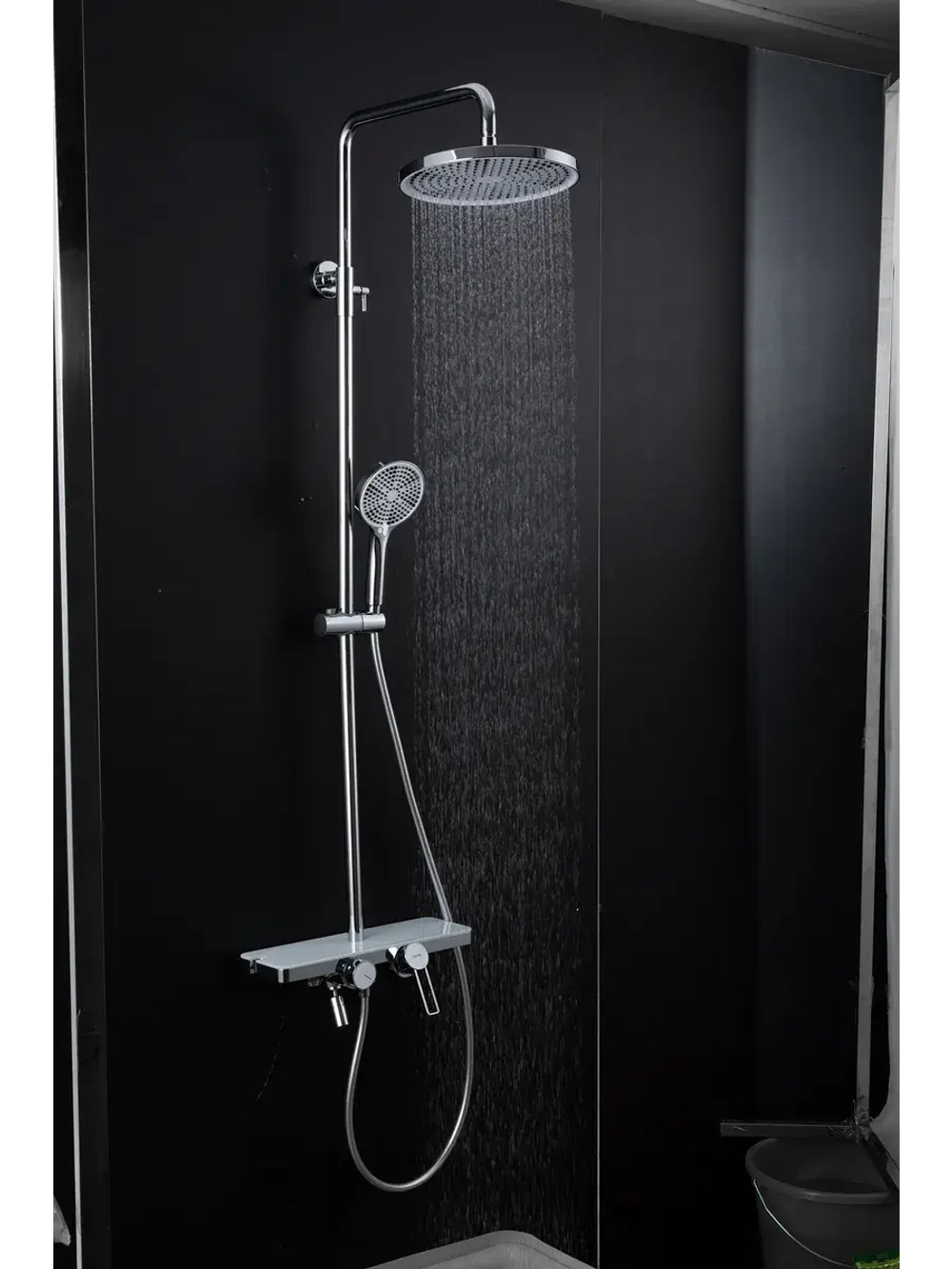 Душевая система с тропическим душем Gappo G2496-20