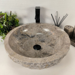 Раковина из мрамора Erozy Grey EM-64532 46*46*15 0186