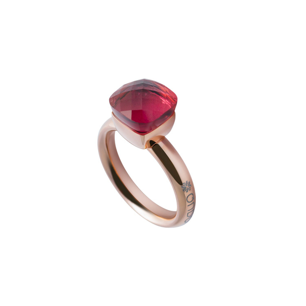 Кольцо Qudo Firenze light fuchsia 18 мм 611765 R/RG размер 18
