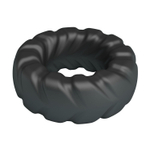 Черное эрекционное кольцо Jeriko