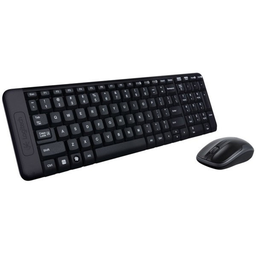 Клавиатура + Мышь Logitech Wireless Desktop MK220 Black (920-003169)