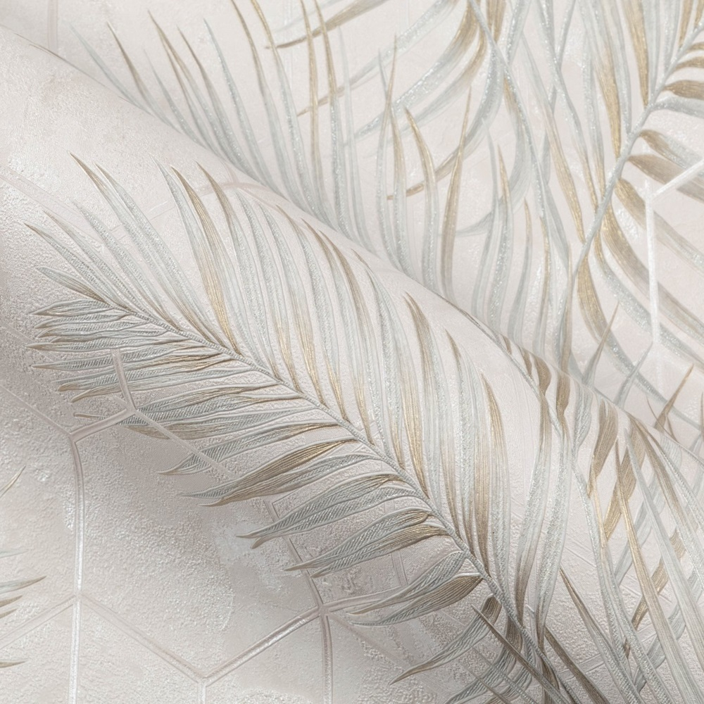 Обои виниловые SL72243-24 PALITRA STYLE Caribana флористика, размер 1.06 х 10.05 м