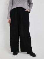 Брюки широкие вельветовые пояс на резинке