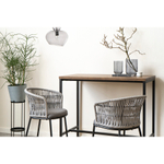 Стул полубарный haugen, темно-серый/светло-серый