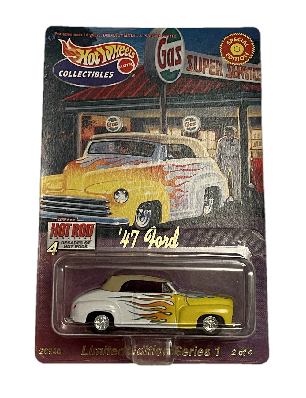 Hot Wheels Adkin's Collectibles Exclusive - Hot Rod Magazine '47 Ford (2000)