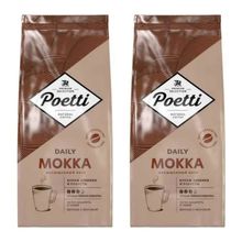 Кофе в зернах Poetti Daily Mokka 1 кг