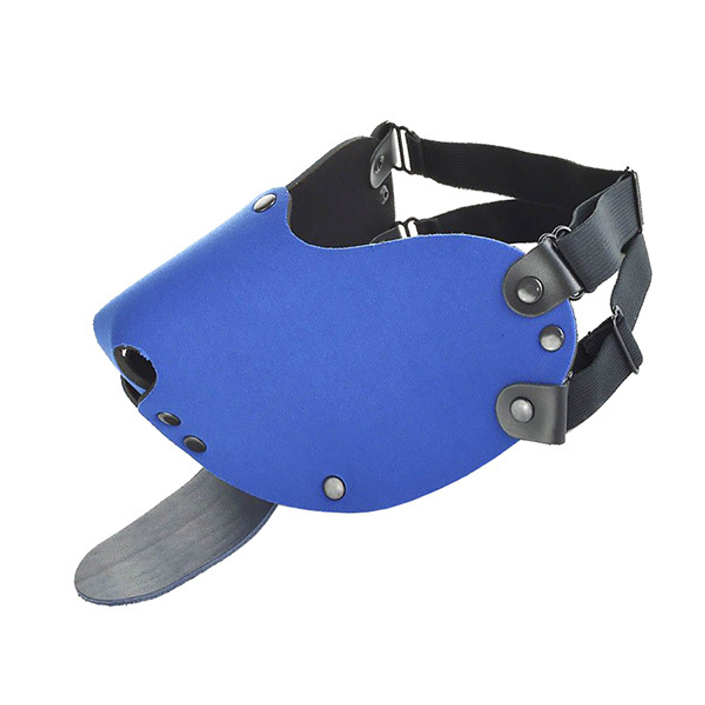 Синяя неопреновая маска Дог Sitabella BDSM Accessories 3445-5