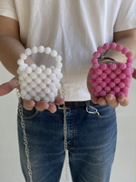 BYSASHAZEMLYA mini bag in pink