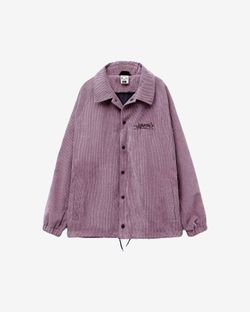 Куртка Coach Jacket Velvet Lilac