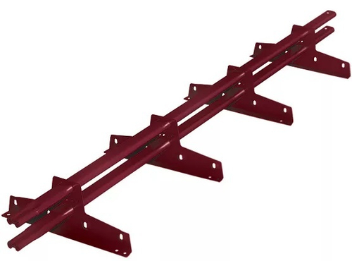 Снегозадержатель труб. овал вишня RAL3005