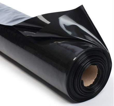 Пленка полиэтиленовая черная 120мкм, 3м х 100м