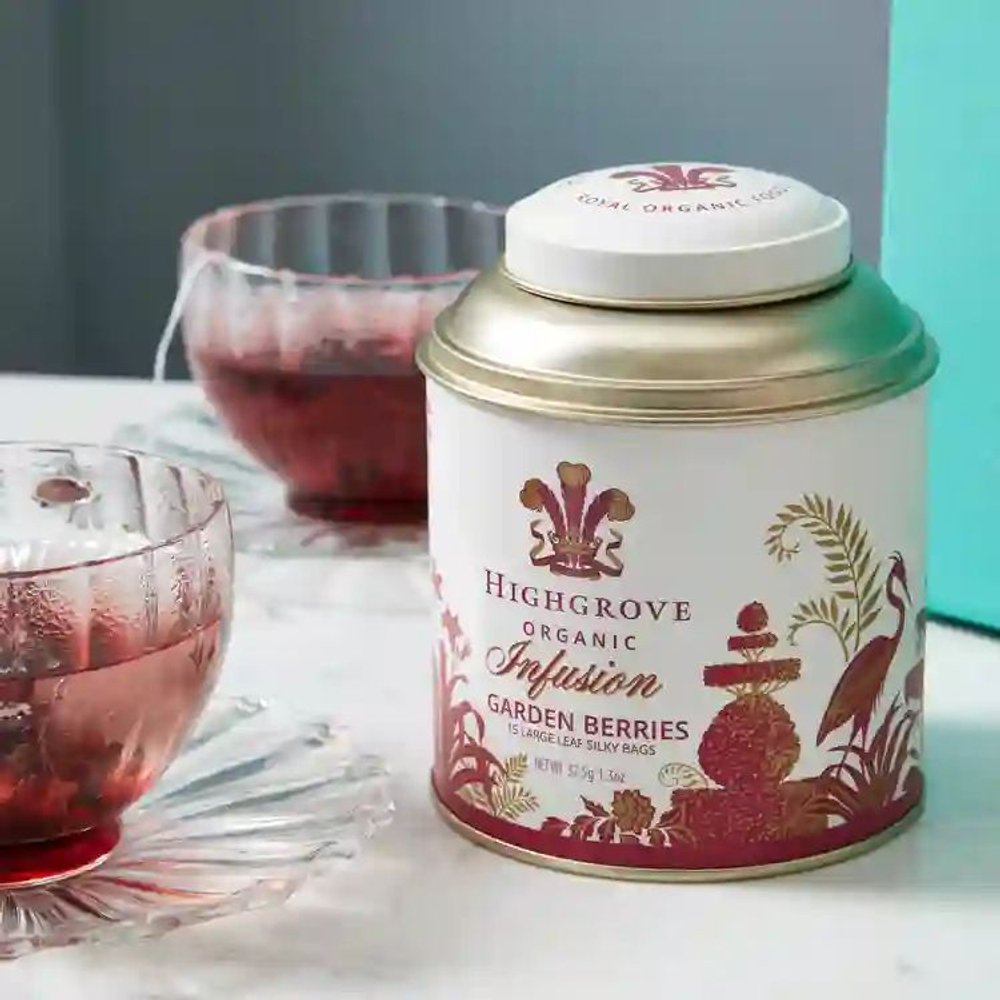 Fortnum&Mason Настой из органических ягод Highgrove Organic Garden Berries, 37.5г, 15шт