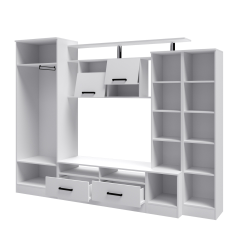 Стенка в гостиную Оскар-5, ясень шимо