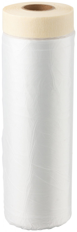 Пленка укрывная, с клейкой лентой, 8 мкм 15 м FIT