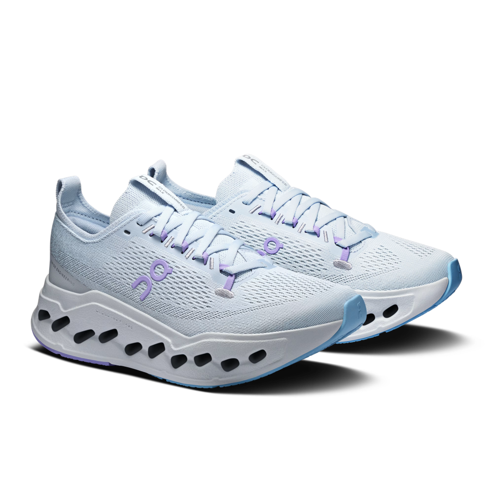 Женские Кроссовки On Cloudsurfer Max - Heather | Glacier