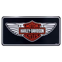 Номерной знак - Harley Davidson (15 х 30см)