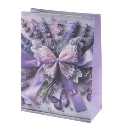 GAEM Пакет подарочный S (бумага 210г/м2, блок микс 12шт), L18 W8,5 H24 см, 4в.