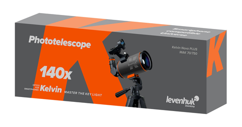 Фототелескоп Levenhuk Kelvin Nova PLUS MAK 70/750