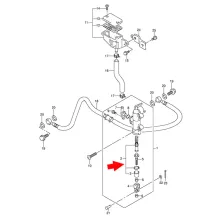 Suzuki 69600-04821 Ремкомплект заднего тормозного цилиндра