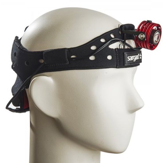 Фонарь налобный Sargan Бластер 700 lm с блоком на 3 аккумулятора