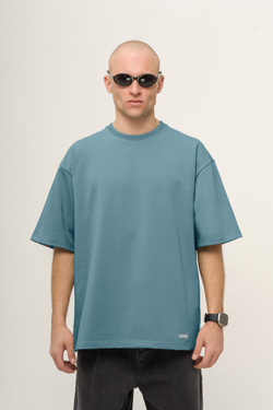 Футболка KUL'TURA OverSize "Basic" Блюстоун