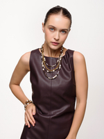 Колье "Hematitte Pearl Marriot" Gold